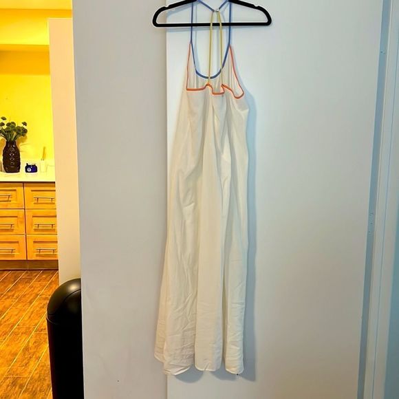 Madewell white cotton maxi coverup NWT size large - Picture 2 of 5